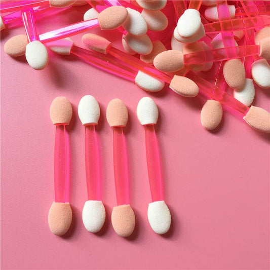 Fashion Simple Double-headed Sponge Face Makeup Brush - Mubimart