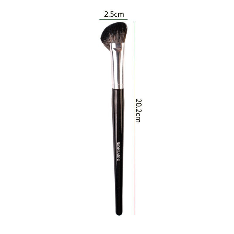 Fashion Simple Makeup Side Face Angled Shadow Brush - Mubimart -  