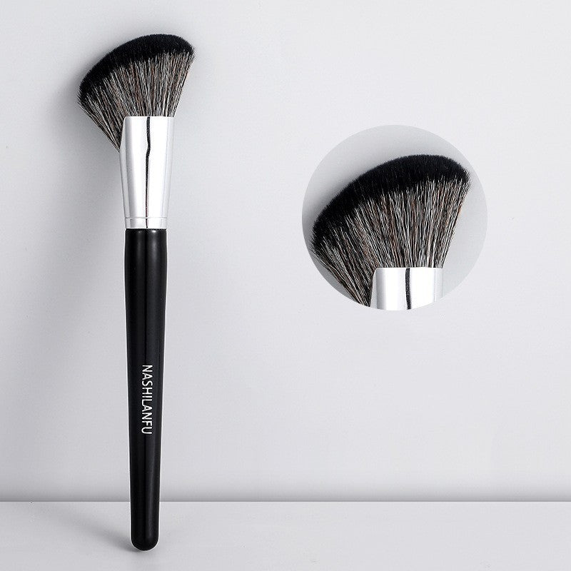 Fashion Simple Makeup Side Face Angled Shadow Brush - Mubimart - Makeup Brush 