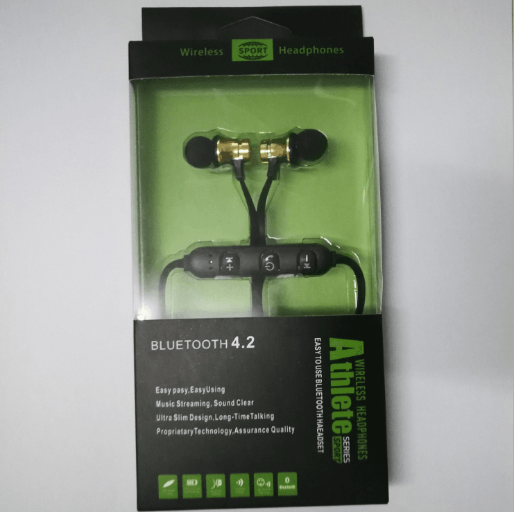 Fashion Sports Bluetooth Earphones - Mubimart