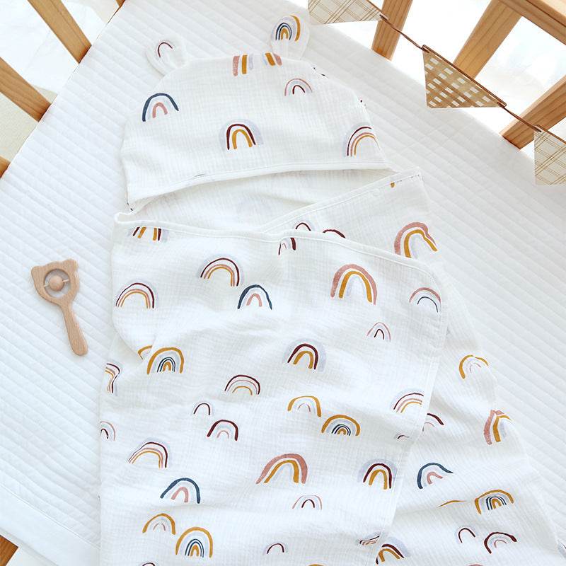 Fashionable Children's Cape Hooded Bath Towel - Mubimart