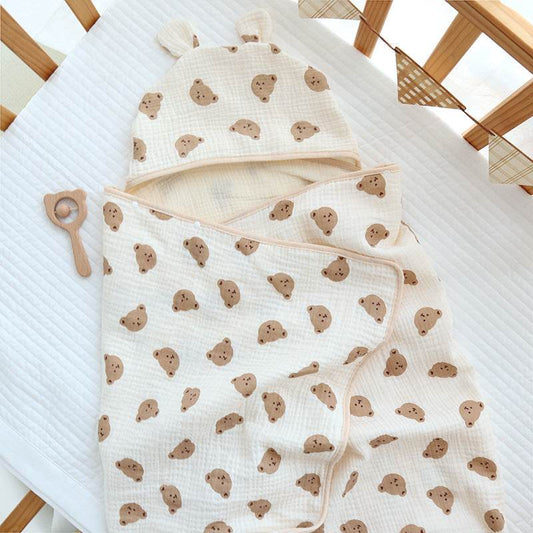 Fashionable Children's Cape Hooded Bath Towel - Mubimart