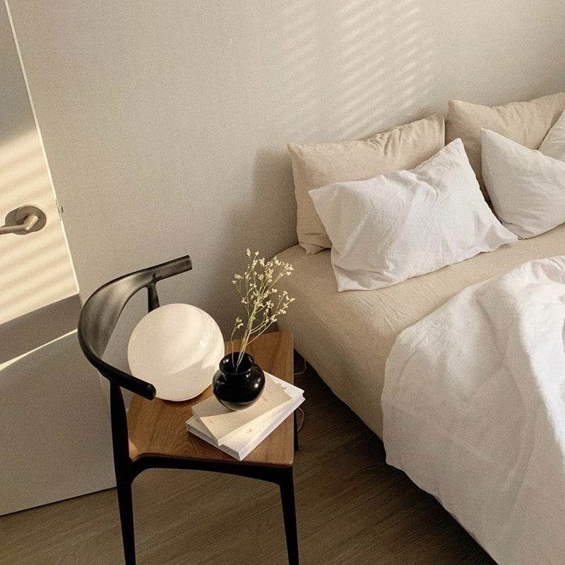 Fashionable Simple Hit Pigment Color Bed Sheet Bed Sheet - Mubimart