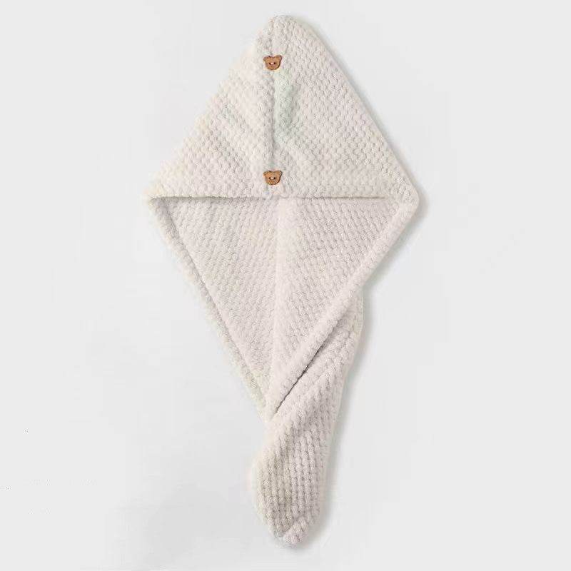 Fast Absorption Hair Drying Turban Hat Towel - Mubimart