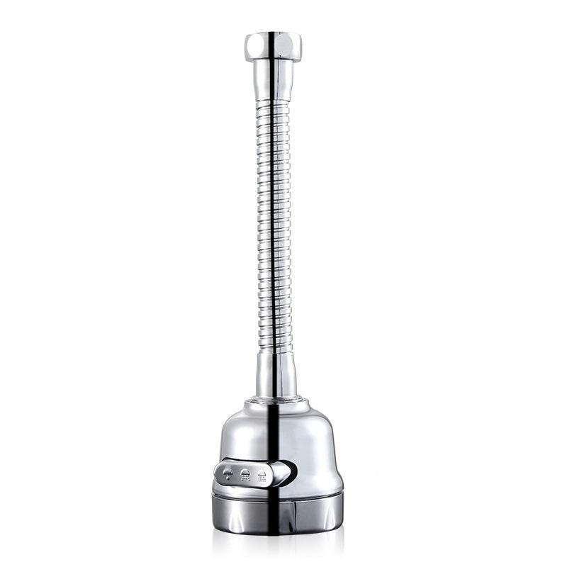 Faucet Anti-splash Head Three-speed Booster Faucet Shower Kitchen Faucet Sprinkler Bubbler Water Saving Device - Mubimart