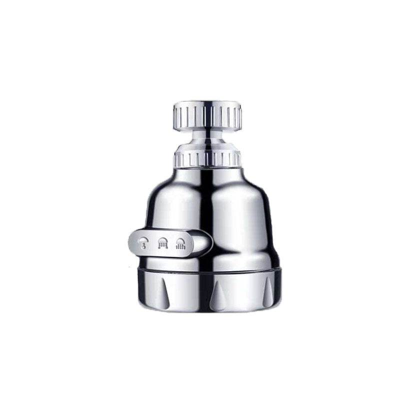 Faucet Anti-splash Head Three-speed Booster Faucet Shower Kitchen Faucet Sprinkler Bubbler Water Saving Device - Mubimart