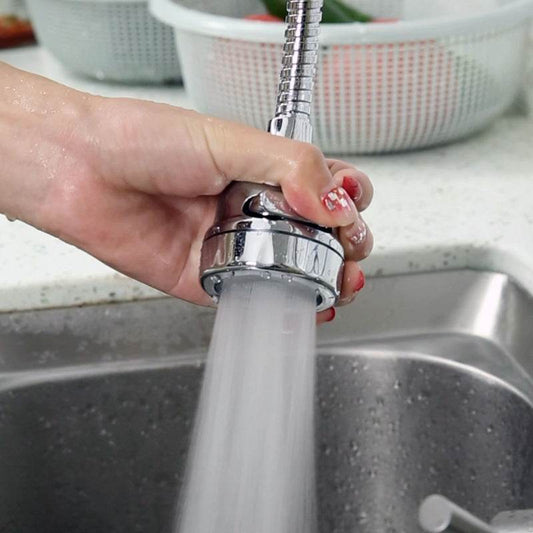 Faucet Anti-splash Head Three-speed Booster Faucet Shower Kitchen Faucet Sprinkler Bubbler Water Saving Device - Mubimart
