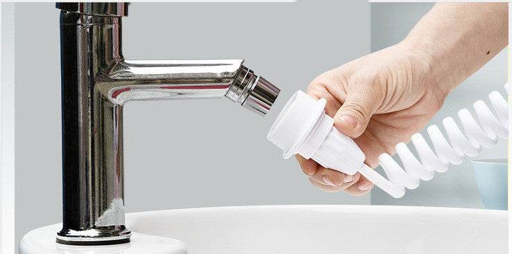 Faucet Irrigator 6 Jet Nozzles Portable Teeth Irrigators Water Jet Water Flosser Teeth Cleaning Tool - Mubimart