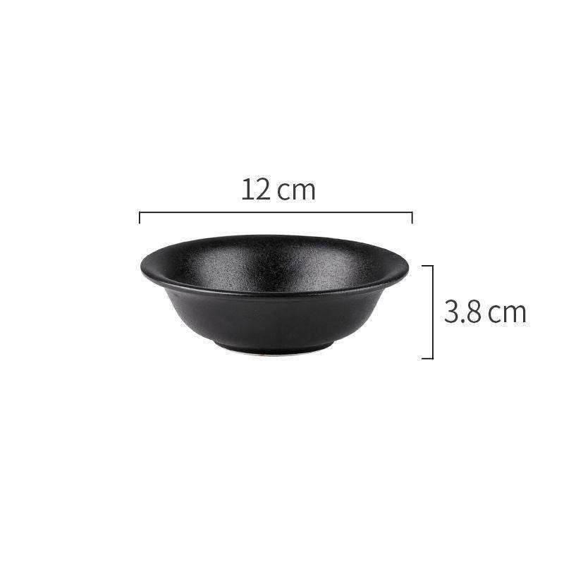 Featured ceramic bowl rice bowl household drum-shaped soup bowl - Mubimart