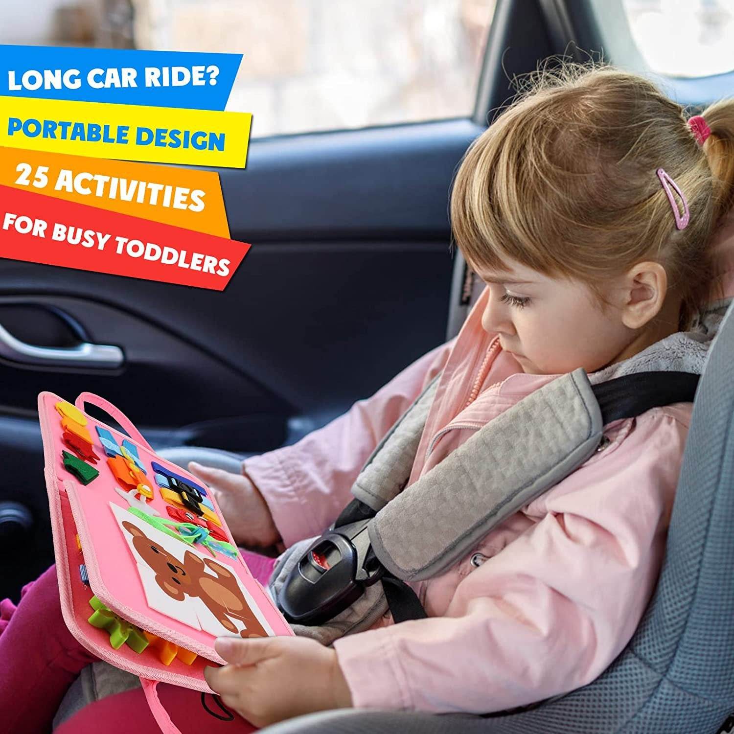 Felt Learning Board Educational Toys - Mubimart