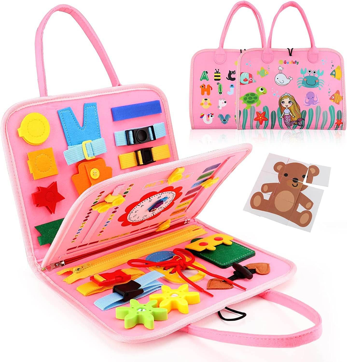 Felt Learning Board Educational Toys - Mubimart