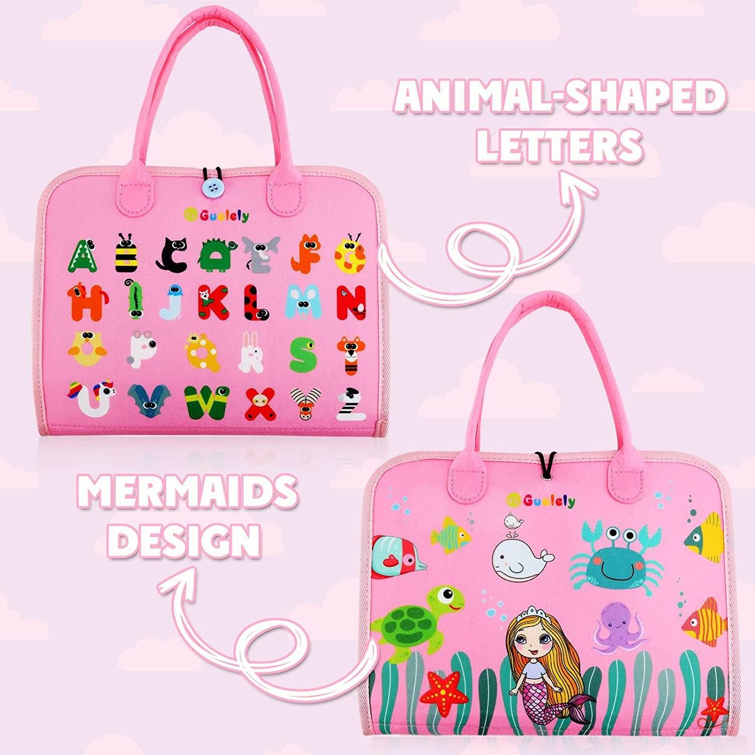 Felt Learning Board Educational Toys - Mubimart
