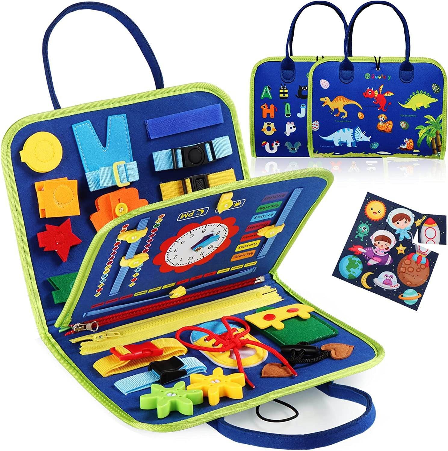 Felt Learning Board Educational Toys - Mubimart