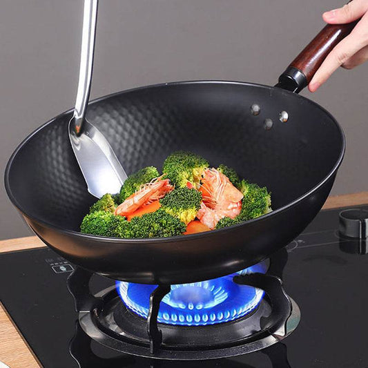 Fine Iron Induction Cooker Gas Special Non-stick Frying Pan - Mubimart