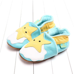 First layer sheepskin soft sole baby shoes - Mubimart -  