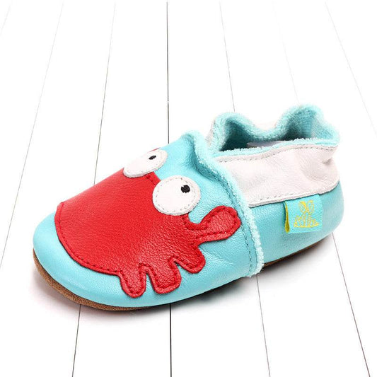 First layer sheepskin soft sole baby shoes - Mubimart