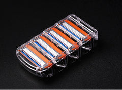 Five Layer Manual Shaving Razor Blade 4 Simple Boxed Orange Spot - Mubimart -  