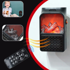 Flame Heater Household Mini Heater Multifunctional Heater - Mubimart - Tower heaters 