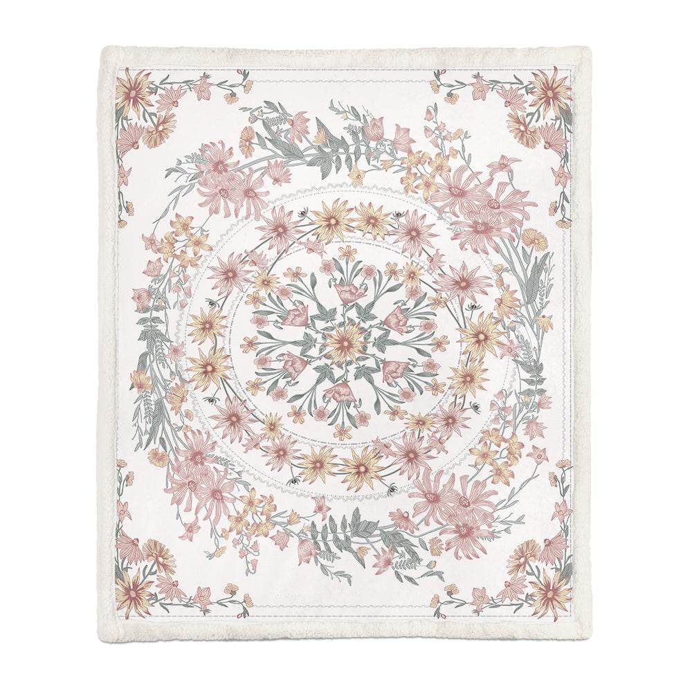 Flannel Blanket Air Conditioning Blanket Napping Blanket - Mubimart