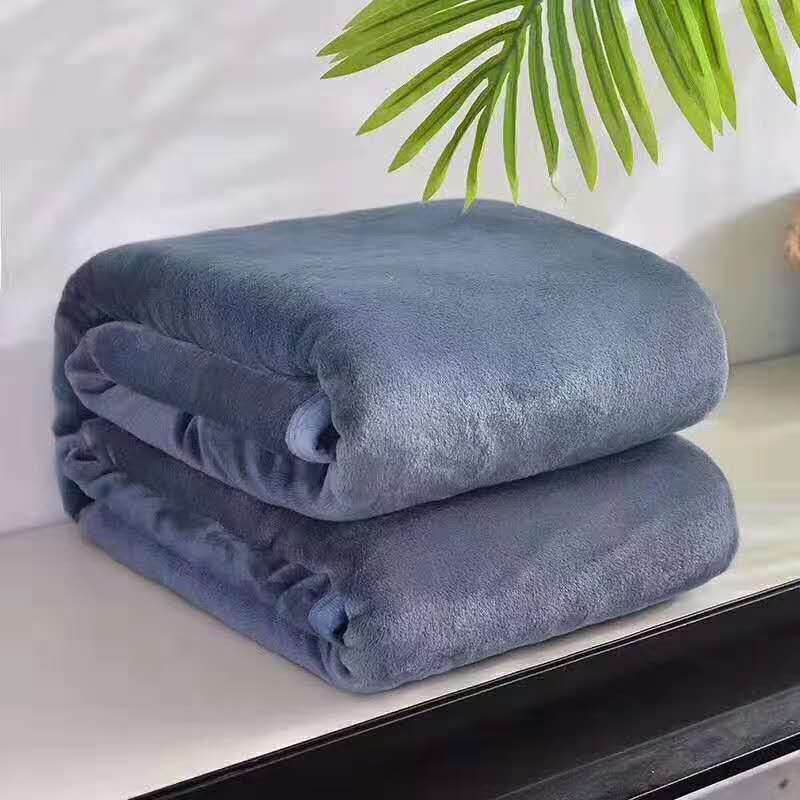 Flannel blanket coral blanket - Mubimart