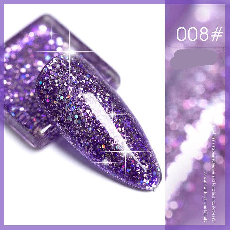 Flash Nail Polish New Super Flash Micro Diamond Nail Shop Special Sequins - Mubimart