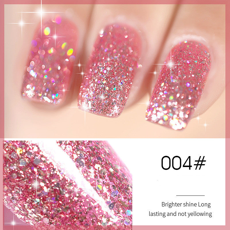 Flash Nail Polish New Super Flash Micro Diamond Nail Shop Special Sequins - Mubimart -  