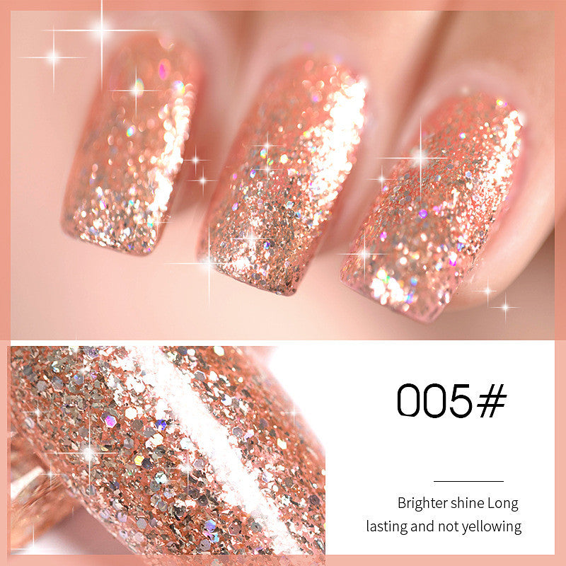 Flash Nail Polish New Super Flash Micro Diamond Nail Shop Special Sequins - Mubimart -  