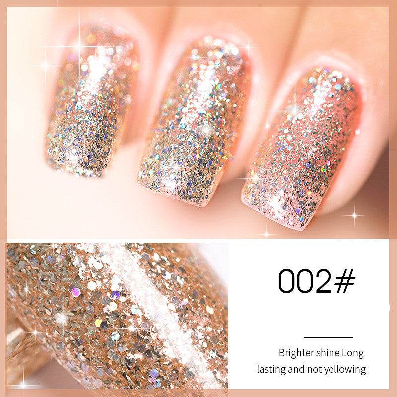 Flash Nail Polish New Super Flash Micro Diamond Nail Shop Special Sequins - Mubimart