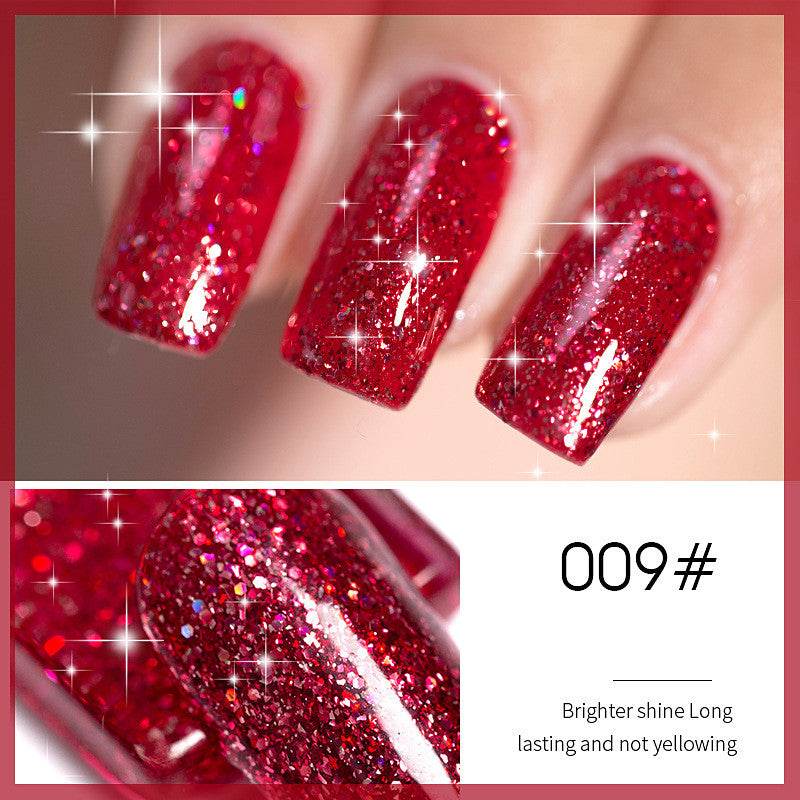 Flash Nail Polish New Super Flash Micro Diamond Nail Shop Special Sequins - Mubimart