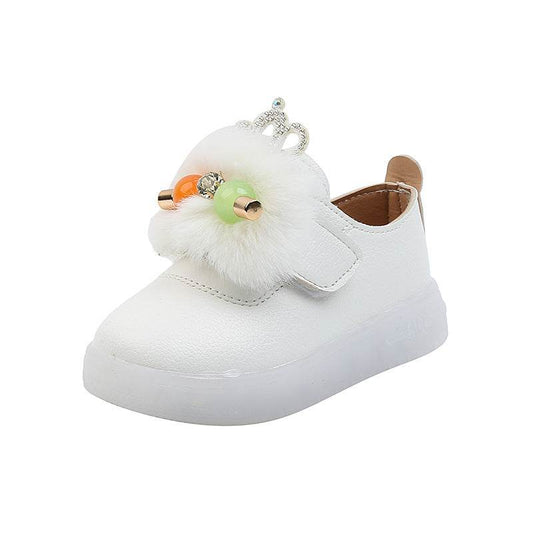 Flashing Shoes Kids Board Shoes Soft Sole - Mubimart