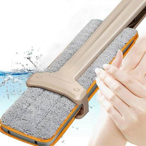 Flat Mop Cloth Cover Mop Head Replacement Cloth Cover Double-Sided Hand-Washing Flat Mop Mop - Mubimart