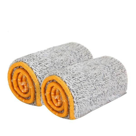 Flat Mop Cloth Cover Mop Head Replacement Cloth Cover Double-Sided Hand-Washing Flat Mop Mop - Mubimart