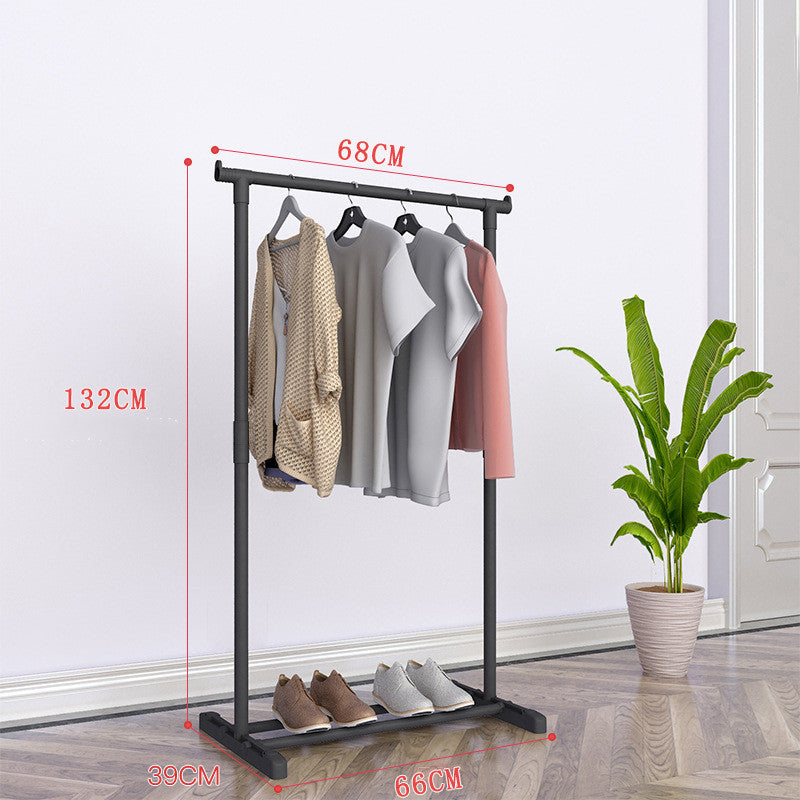 Floor Drying Rack Hanger Clothes - Mubimart -  