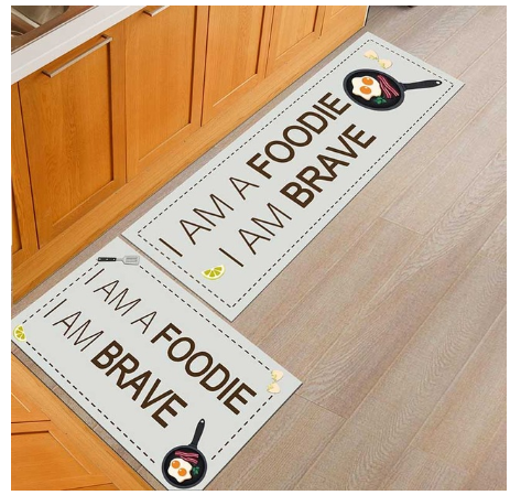 Floor mats, non-slip, oil-proof, household machine washable door mats, bathroom, bathroom, bedside rugs - Mubimart -  