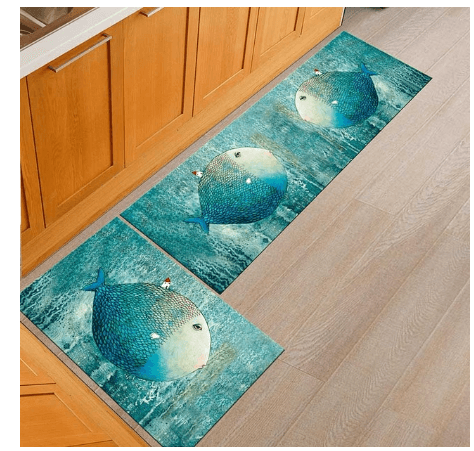 Floor mats, non-slip, oil-proof, household machine washable door mats, bathroom, bathroom, bedside rugs - Mubimart