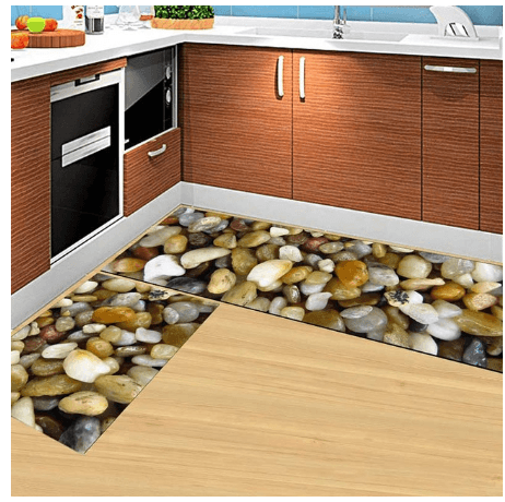 Floor mats, non-slip, oil-proof, household machine washable door mats, bathroom, bathroom, bedside rugs - Mubimart
