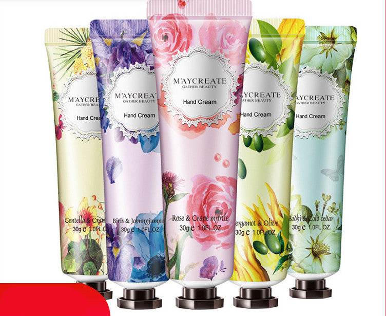 Floral Fragrance 30g Moisturizing Hand Cream Cosmetics - Mubimart