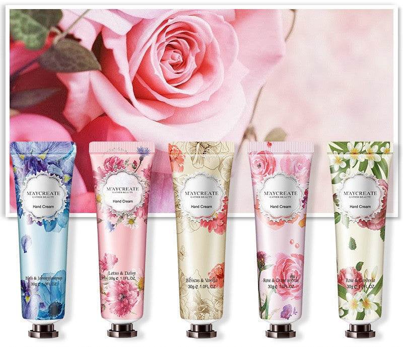 Floral Fragrance 30g Moisturizing Hand Cream Cosmetics - Mubimart