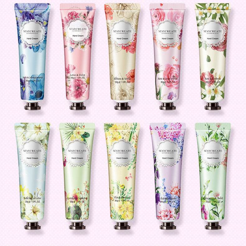 Floral Fragrance 30g Moisturizing Hand Cream Cosmetics - Mubimart