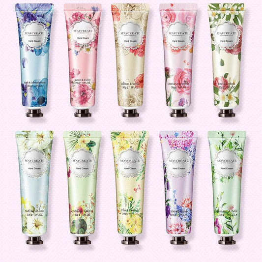 Floral Fragrance 30g Moisturizing Hand Cream Cosmetics - Mubimart