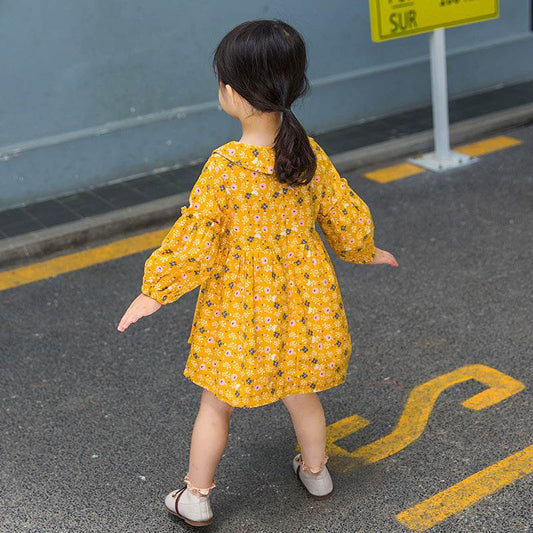 Floral baby girl dress - Mubimart