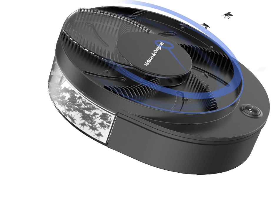 Fly Trap Household Electric Flies Catching And Driving Machine - Mubimart