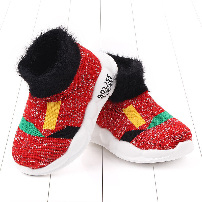 Flying knit girls sneakers - Mubimart -  