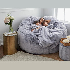 Foam Furniture Bean Bag Sofa Cover - Mubimart -  