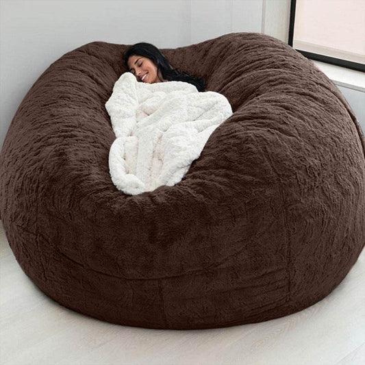 Foam Furniture Bean Bag Sofa Cover - Mubimart