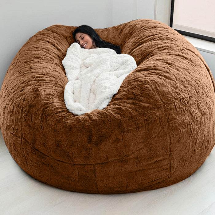Foam Furniture Bean Bag Sofa Cover - Mubimart