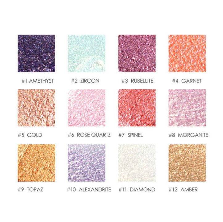 Focallure Metallic Waterproof Lip Gloss Liquid Lipstick - Mubimart