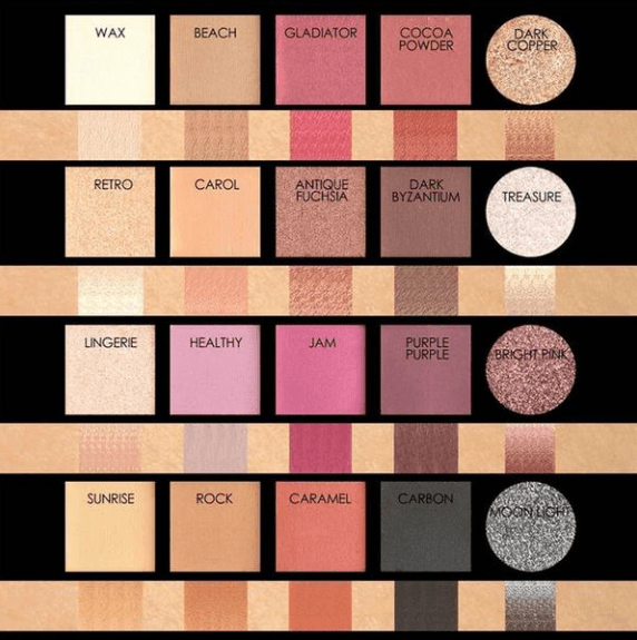 Focallure PRO Eyeshadow Palette - Mubimart