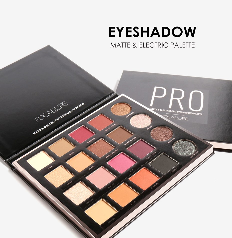 Focallure PRO Eyeshadow Palette - Mubimart - Eyeshadow 