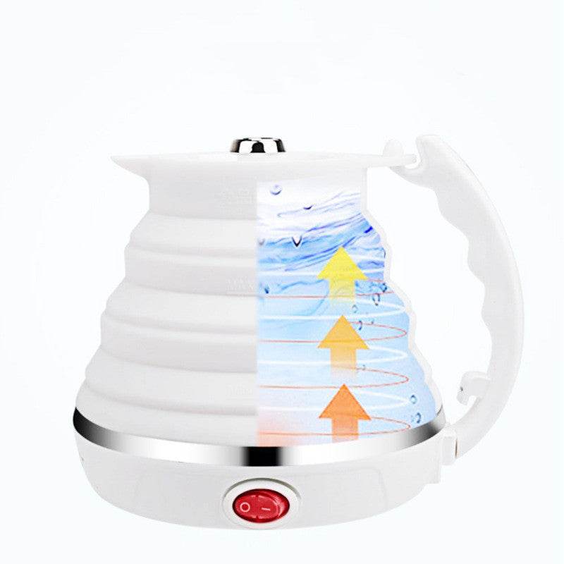 Foldable Car Electric Kettle Portable Fixed Car Kettle 12V 24V - Mubimart